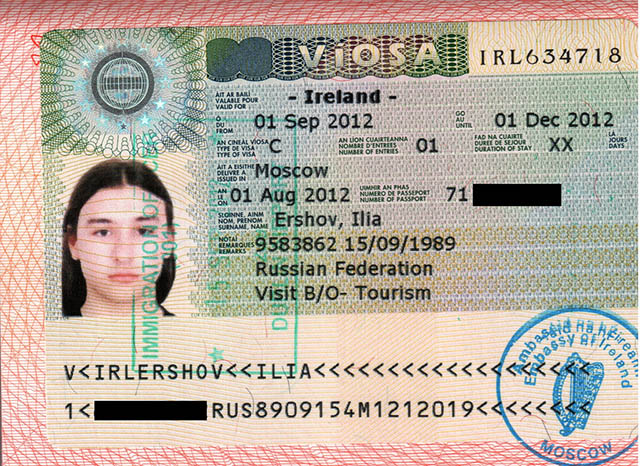 Dịch vụ làm visa Ireland